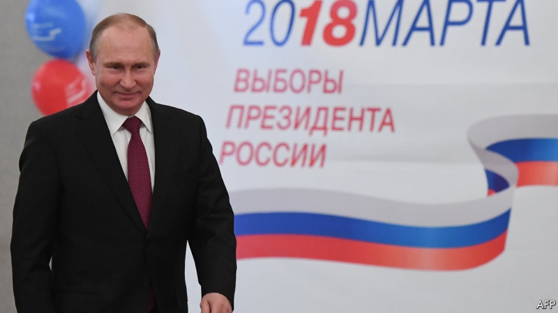 Ruské prezidentské volby 2018 ovládl Putin