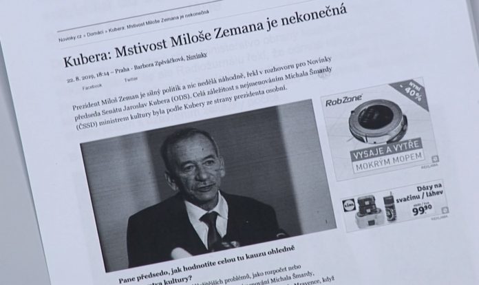 ČT reklama v otázkách Václava Moravce