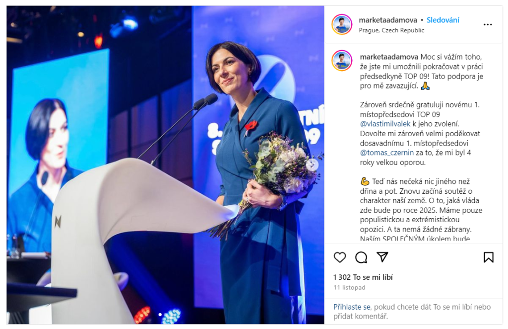 pekarova znovuzvoleni