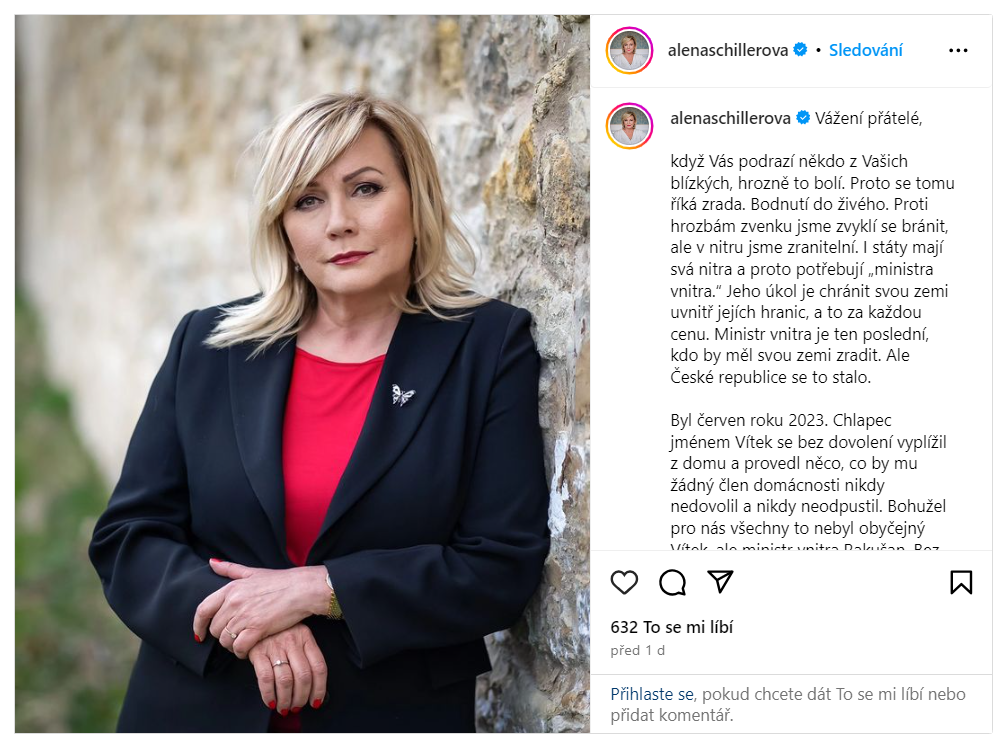 ministryne instagramu