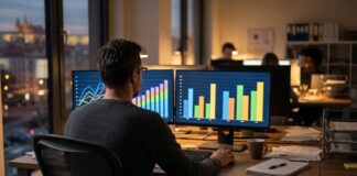 Jak přesné jsou volební průzkumy a co je volební model Analytik porovnává na monitorech grafy volebních průzkumů